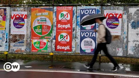 Italy Election What You Need To Know Dw 09242022