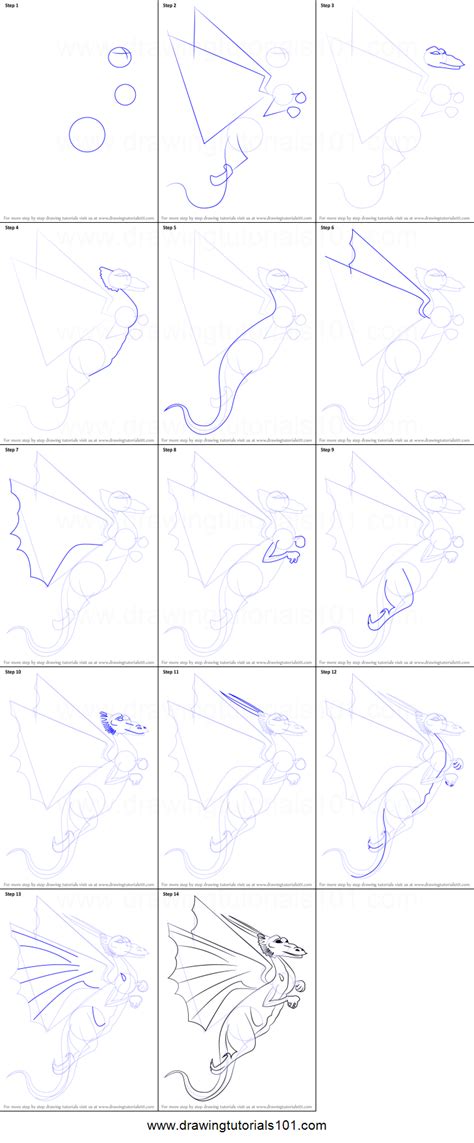 Dragons are very difficult creatures to draw because of the complexity of their shape and hide. How to Draw a Flying Dragon printable step by step drawing ...