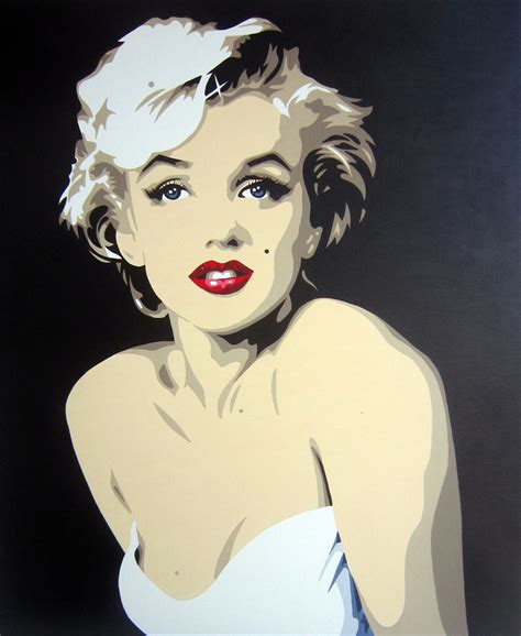Soon after her tragic death in 1962, warhol made a series of paintings paying tribute to marilyn monroe, the actress, model, and singer who had captured america's imagination in films like gentlemen prefer blondes and how to marry a millionaire. DOMINGO VERA POP ART.CUADROS REALIZADOS A MANO: MARILYN MONROE
