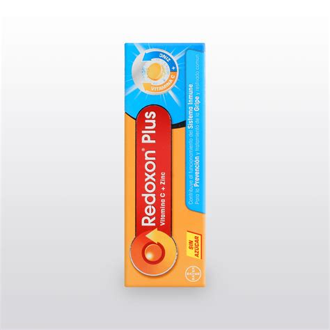 Redoxon Plus C10 Tab Efervecentes Vitamina C Zinc Farmacia
