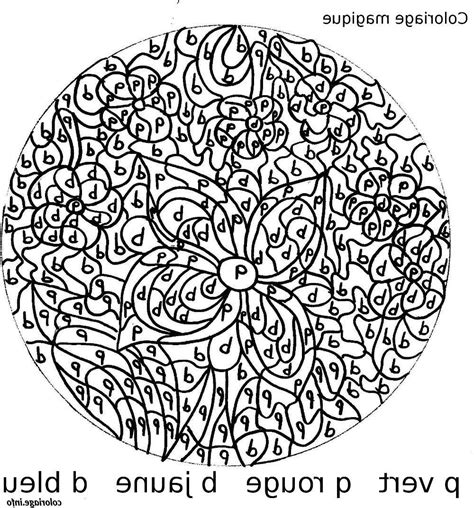 Coloriage Magique 5eme Imprimer | Coloriage Magique