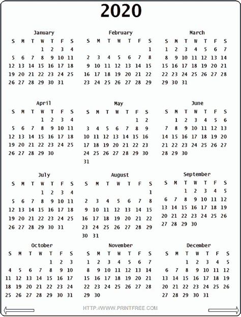 Related Image Printable Yearly Calendar Yearly Calendar Calendar
