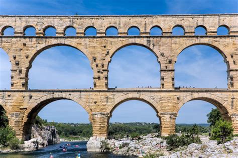 Roman Aqueduct At Pont Du Gard Facts And Travel Guide Snippets Of Paris