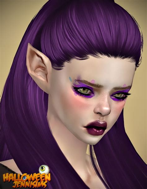 Makeup Halloween October Days At Jenni Sims Sims 4 Updates