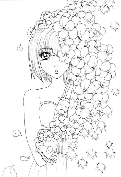 Girls Lineart By Conzy94 On Deviantart Coloring Books Cute