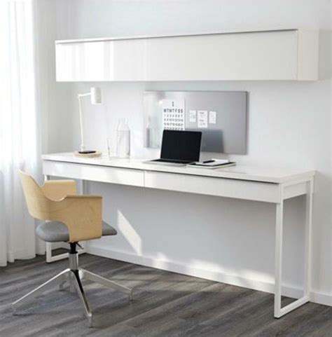 This desk is in our dining room / office. Rare IKEA besta burs long desk high gloss | in Rotherham ...