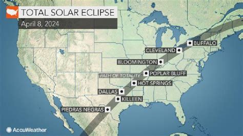 Solar eclipse 2024 map of totality. Piedras Negras será centro del próximo eclipse solar total el lunes 8 de abril del 2024 | La ...