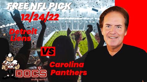 Nfl Picks Detroit Lions Vs Carolina Panthers Prediction 12242022