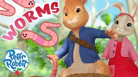Officialpeterrabbit 🐰🪱 Peter And Lily The Wriggly Worm Catchers 🪱🐰