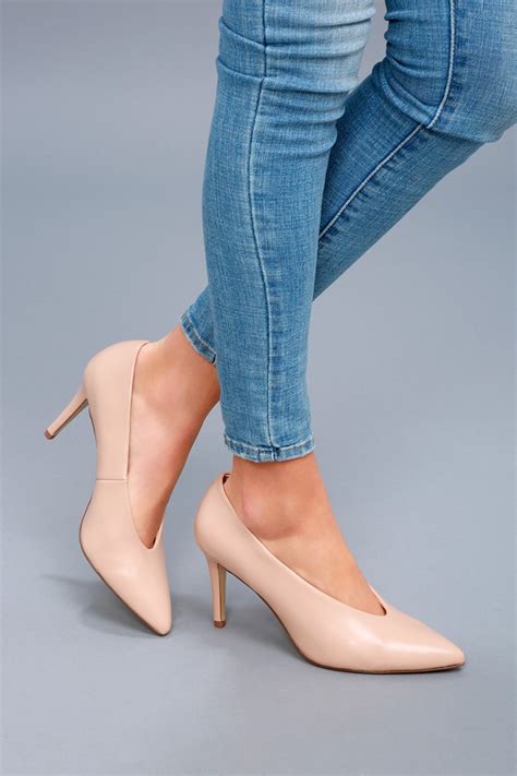 Chinese Laundry Rian Blush Nude Pumps Pointed Toe Pumps Lulus
