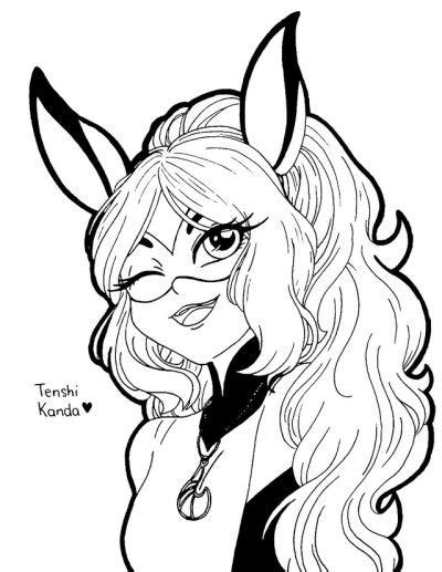 Rena Rouge Coloring Pages