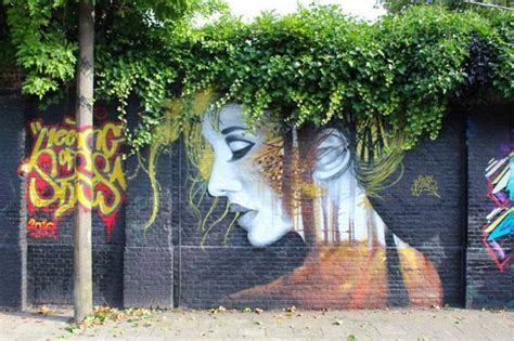15 Amazing Photos Of Street Art Fusing With Nature Happiness Life