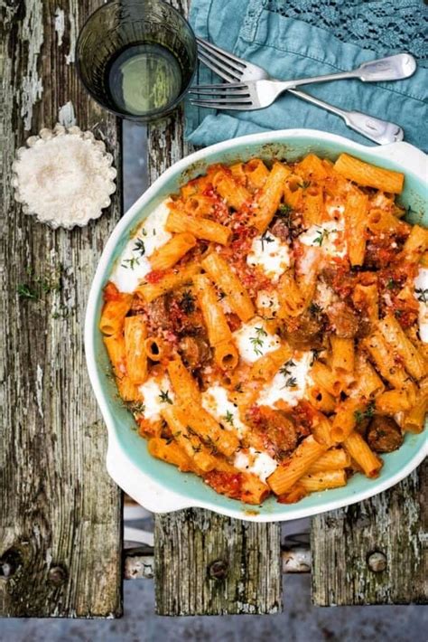 Maybe you would like to learn more about one of these? Cheesy sausage and pasta bake - a true family favourite