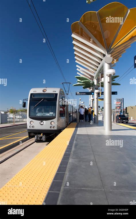 Los Angeles Metro Gold Line Stations Stock Photo Alamy