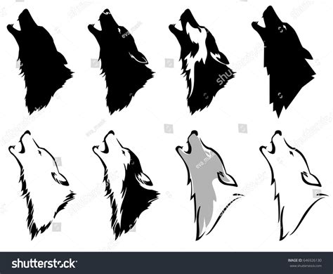 9459 Howling Wolf Head Images Stock Photos And Vectors Shutterstock