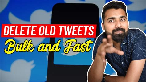 How To Delete Old Tweets In Bulk And Fast Tutorial Youtube
