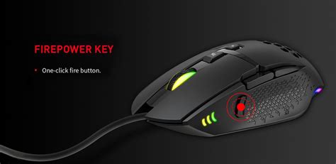 Havit Ms1022 Wired Rgb Gaming Mouse 3200dpi And 7 Buttons