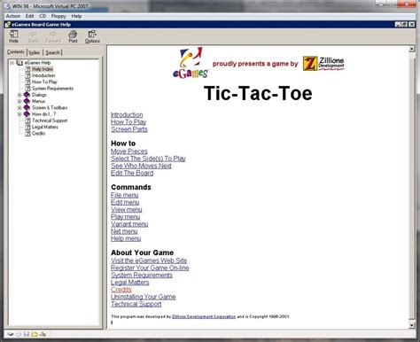 Tic Tac Toe Screenshots For Windows Mobygames