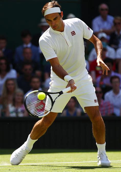 Uniqlo does not currently make tennis footwear. Wimbledon 2018: Roger Federer calls on Nike to return 'RF ...