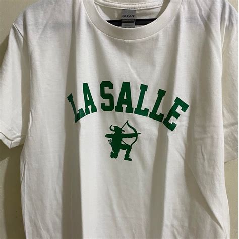 Gildan Brand La Salle Shirt Animo La Salle Shirt Green Archer Shirt