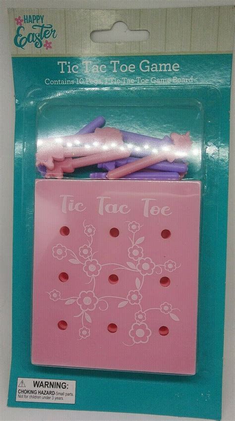 Nip 2x Tic Tac Toe Game Pink Lot Ebay