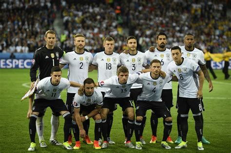 Juni um 21 uhr in münchen aufeinander. Aufstellung Deutschland bei der Fußball EM 2016 | Fussball ...