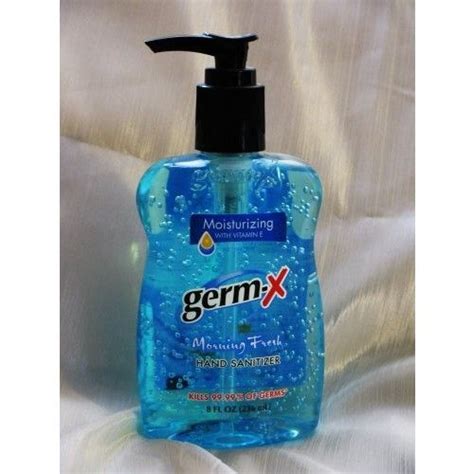 Germ X Germ X 8 Fl Oz Hand Sanitizer Moisturizing Morning Fresh Reviews