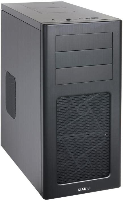 Cases And Towers Lian Li Pc 7hx Black Aluminum Atx Mid Tower Computer