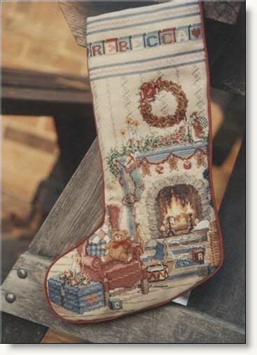 Scandinavian christmas stockings free knitting pattern. Home for Christmas Counted Cross Stitch Stocking | Cross ...