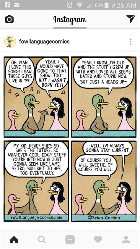 Funny Duck Funny Jokes Hilarious Fowl Language Comics Foul Language Growing Up Songs