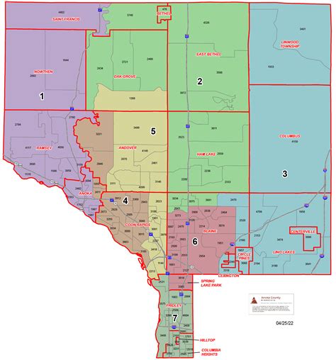 District Maps Anoka County Mn Official Website