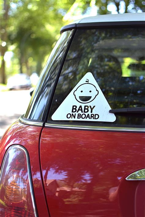 Baby On Board Decal Baby On Board Sticker Car Decal Safety Etsy Hong Kong