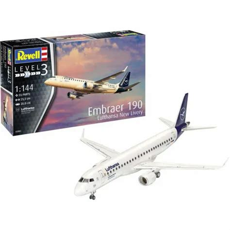 Revell Embraer Lufthansa New Livery Southern Model Supplies My Xxx