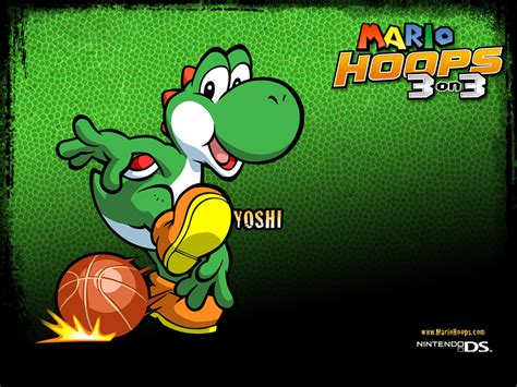 Mario Hoops 3 On 3 Yoshi Wallpaper 5612379 Fanpop