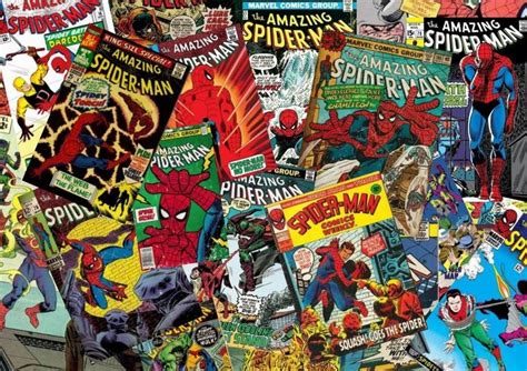 Spider Man Collage In 2020 Marvel Comics Vintage Marvel Comics