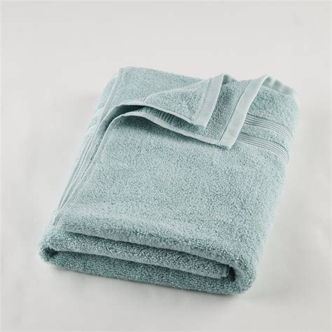 Mainstays Performance Solid Bath Towel 54 X 30 Classic Mint