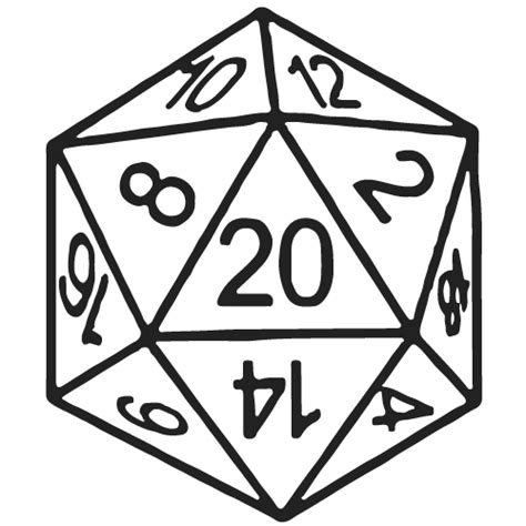 D20 Graphic | Dungeons and dragons art, Dungeons and dragons dice, 20 png image