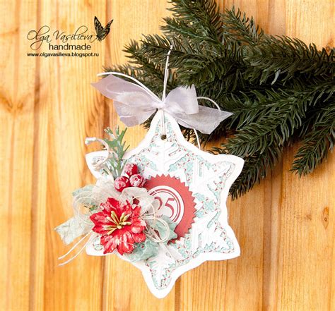 Crafting Ideas From Sizzix Uk Snowflake Decoration By Olga