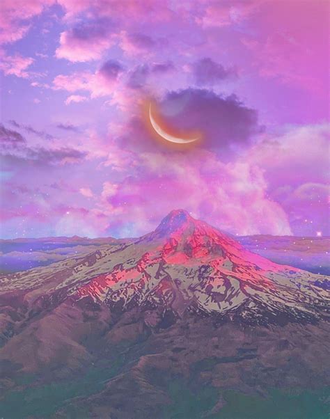 Pastel Aesthetic Mountain Wallpapers Top Free Pastel Aesthetic