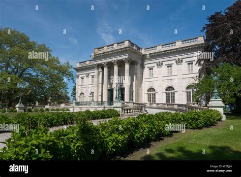 Marble House Mansion Newport Rhode Island Usa Stock Photo Alamy
