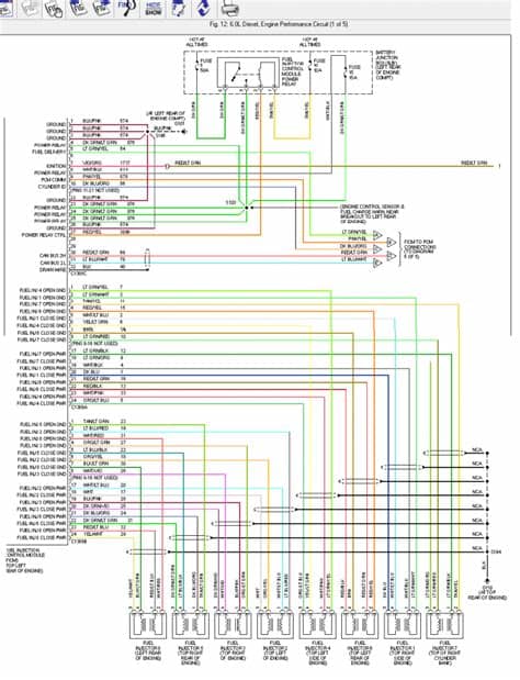 Power Stroke 6.0L Engine Wiring Diagram - Ford Powerstroke ...