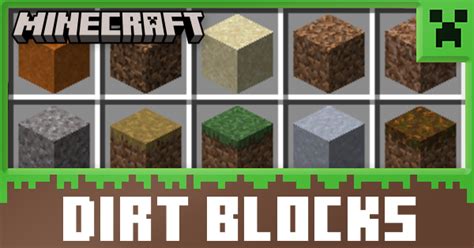 List Of All Dirt Blocks And Variants Minecraft｜game8