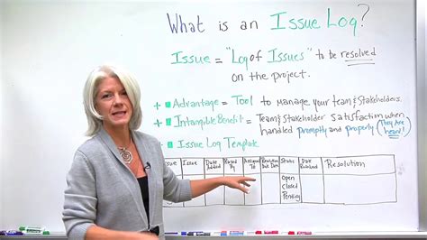 Maybe you would like to learn more about one of these? What is an Issue Log? - YouTube