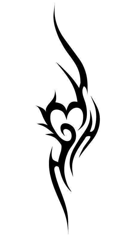 Tribal Heart By Demonking Aka Grim On Deviantart Tattoo Style Drawings Simplistic Tattoos