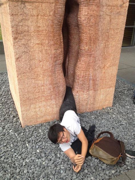 Student Gets Stuck In Vagina Sculpture The Mercury News
