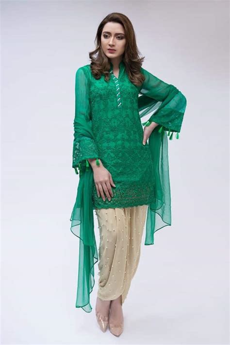 27 Latest Pakistani Short Shirts Designs Photos Sheideas