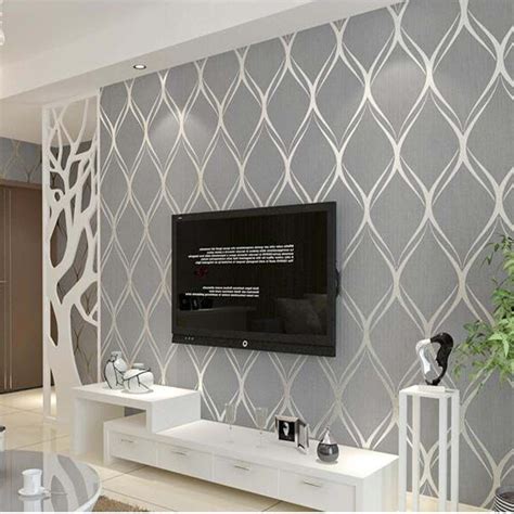 Living Room Modern Grey Wallpaper Prudencemorganandlorenellwood