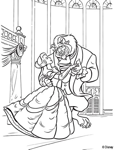 Main » photo album » disney » belle en het beest. kleurplaten en zo » Kleurplaten van belle en het beest