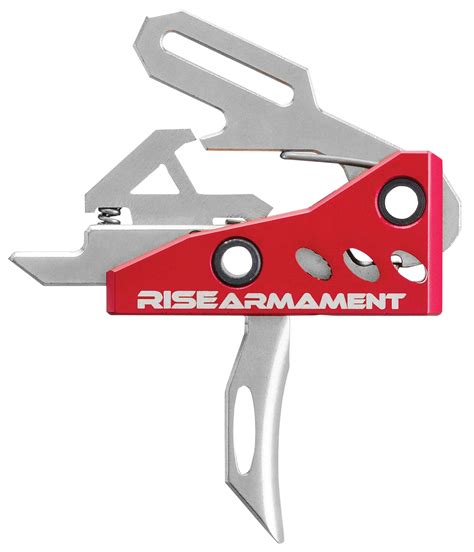 Rise Armament RA-535, Flat Silver Trigger | BattleHawk Armory