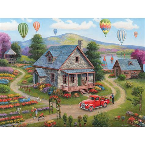Summer Cottages 500 Piece Jigsaw Puzzle Spilsbury